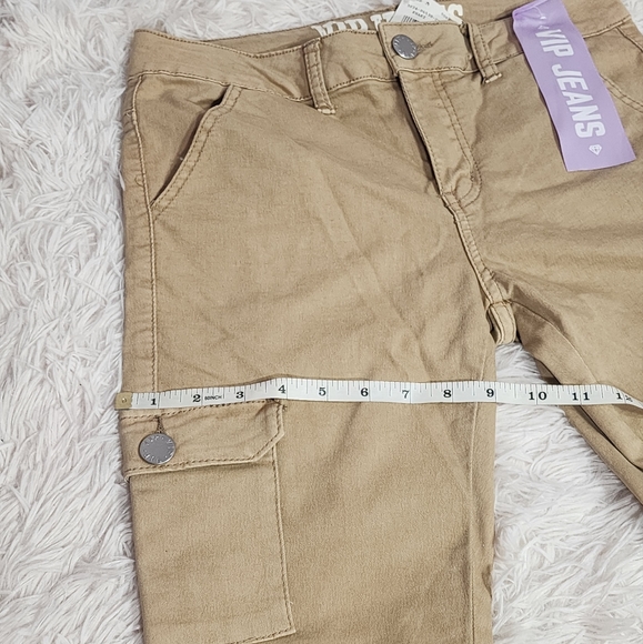VIP JEANS KHAKI 9/10 NWT Run small! - Picture 11 of 12